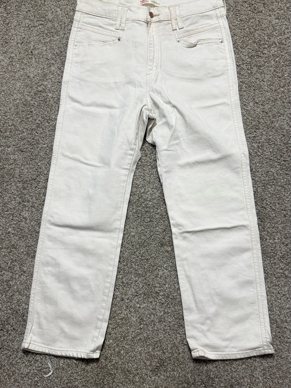 Signature by Levi Strauss Cream/Tan Casual Pants